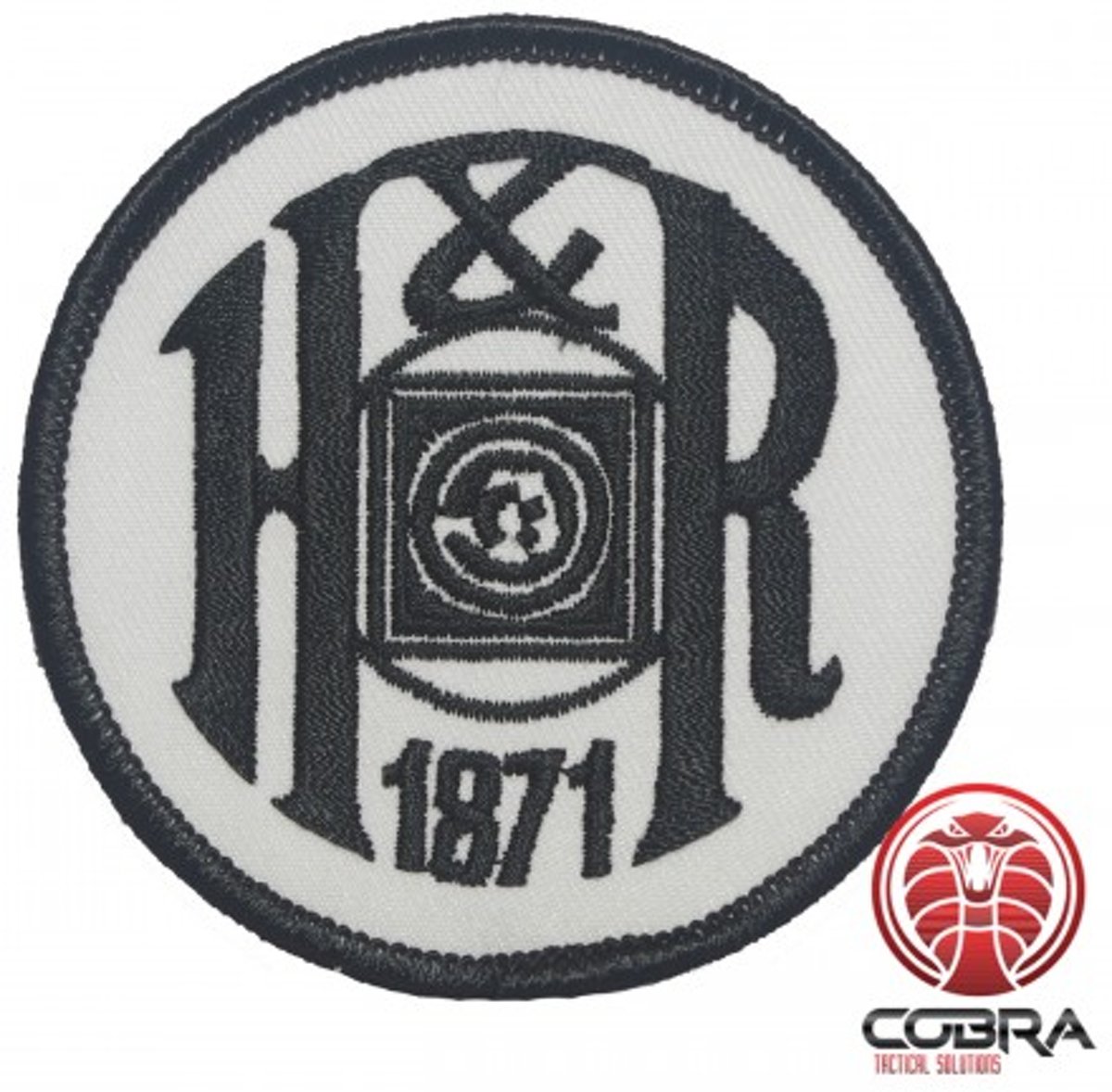 H&R Firearms geborduurde rode patch | Strijkpatches | Military Airsoft